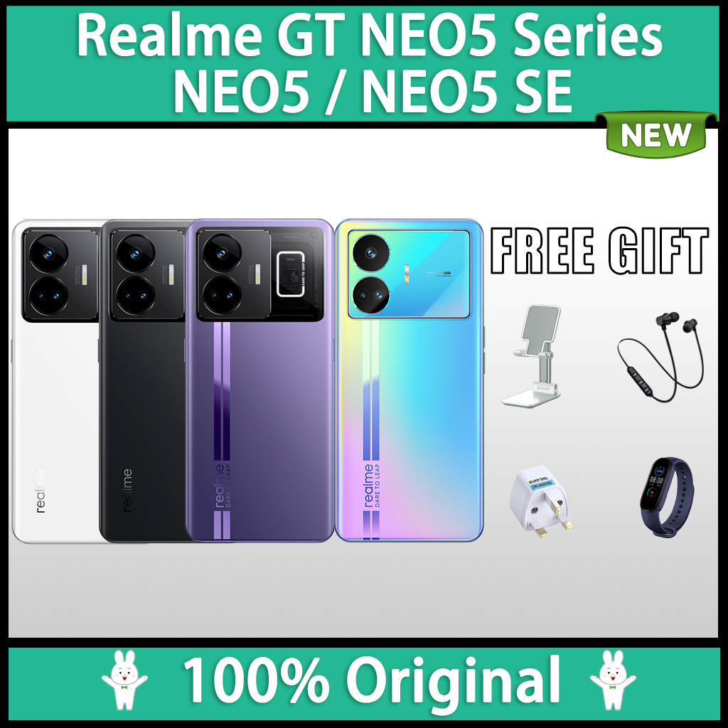 [Global Rom] Realme GT Neo5 240W Snapdragon 8+ Gen 1 / Realme GT Neo 5 SE Snapdragon 7+ Gen 2 Dual SIM 5G Realme GT3